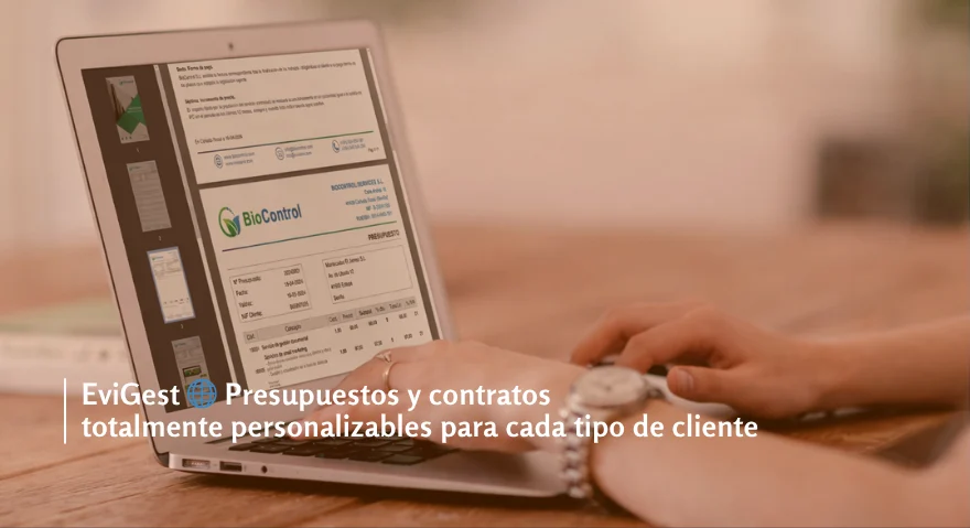 Software de facturación en línea: Personaliza tus presupuestos y contratos