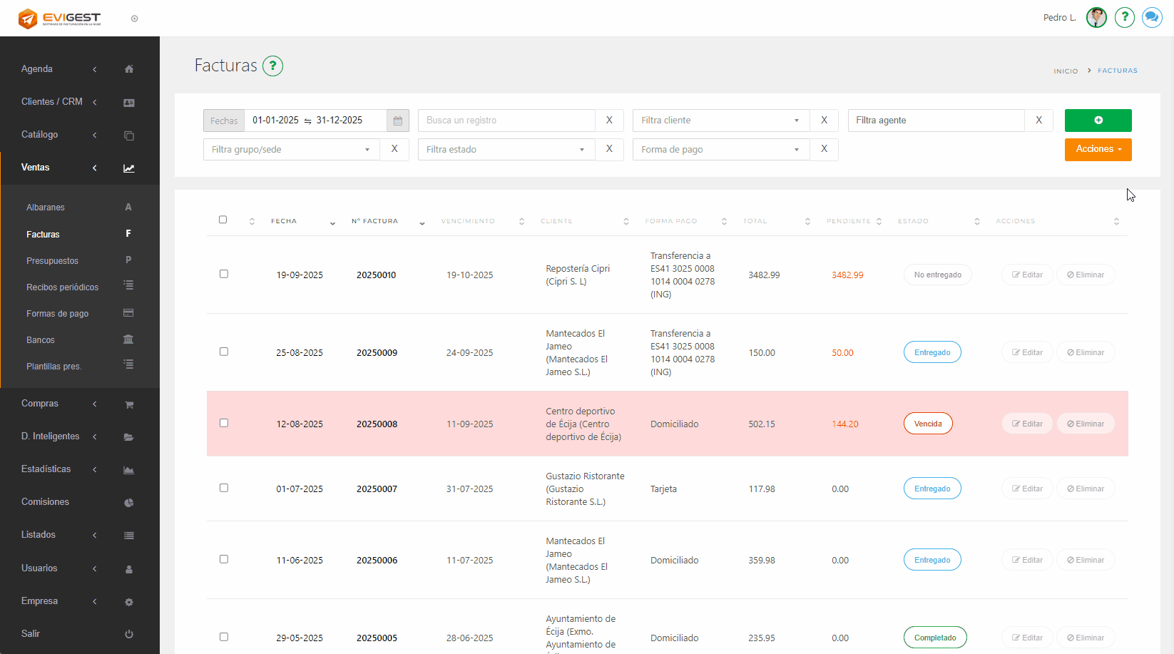 3 funcionalidades de EviGest que te ayudan a ahorrar tiempo en tu gestión 🚀 Facturas rectificativas en dos clics gracias a la automatización
