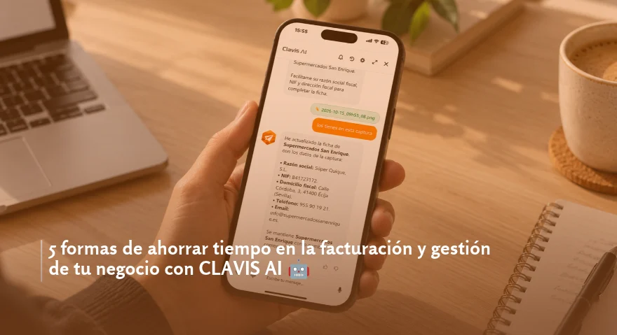 Forma de optimizar el tiempo de tu negocio con Clavis AI